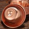 1PC 7cm Copper Tibetan Bowl Buddha Disciples to Supply Water Meditation Mini Brass Cup Home Desk Decor
