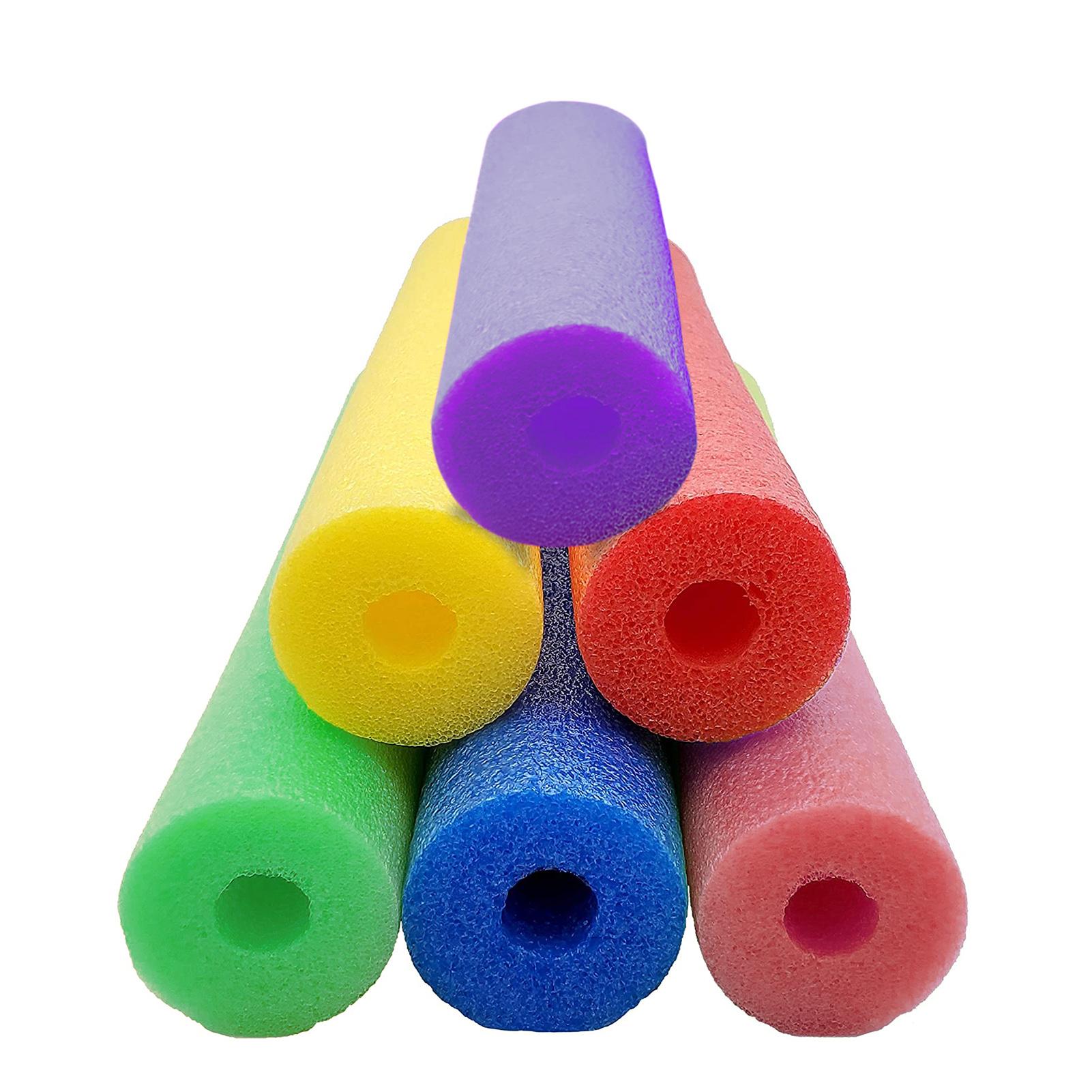 

Лапша для бассейна | Полая пена бассейн Плавание Лапша | Deluxe Foam Pool Swim Noodles, яркая пенная лапша для плавания, плавания и ремесленных проектов