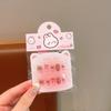 Cartoon Children Wearing Nail Pads Little Girl Jelly Glue Removable Nail Sticker Girl Gift Toy Nail Sticker