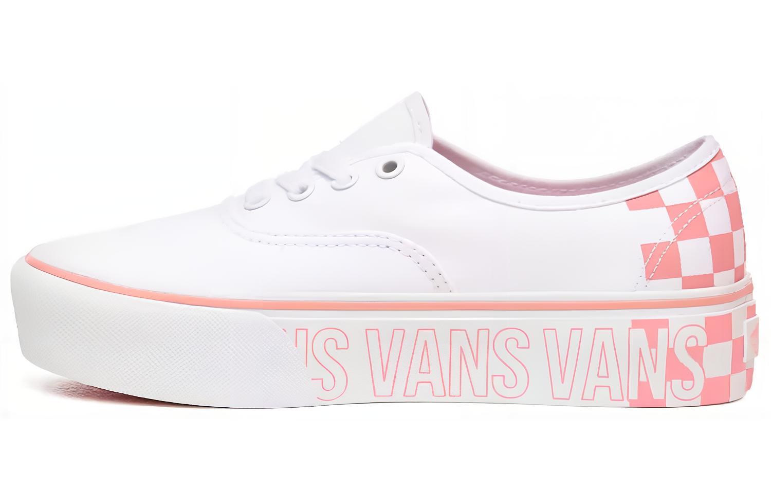 Vans Authentic Platform 2.0 Белый/Розовый Женские VN0A3AV8AHP 35