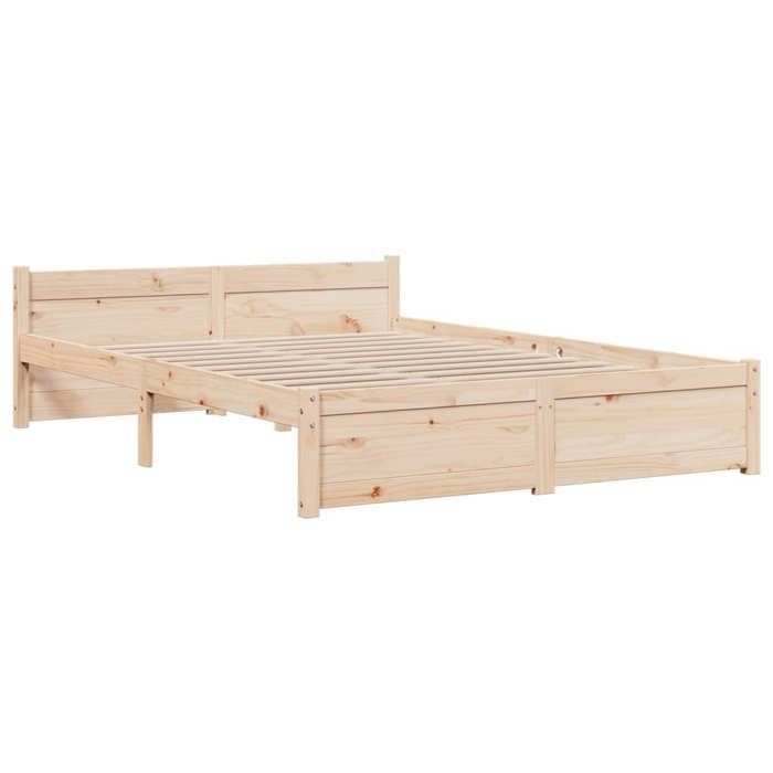VidaXL Bed Frames Solid Wood 140x200 Cm 815044