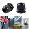 50 Stück Wasserdichte Kabelverschraubungen PG7/PG9/11/13.5/16/19 Kabelverschraubungen Verbindungsstück Kabeldurchführungen für Schaltschrank, Anschlusskasten