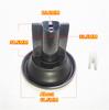 Motorcycle Carburetor Piston Plunger Diaphragm Assembly For EL250 Eliminator ZL250LX/ ZZR-250/EX250 GPX-250R