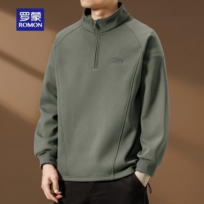 

ROMON Men s Heavyweight Long Sleeve Base Layer T-Shirt 4XL