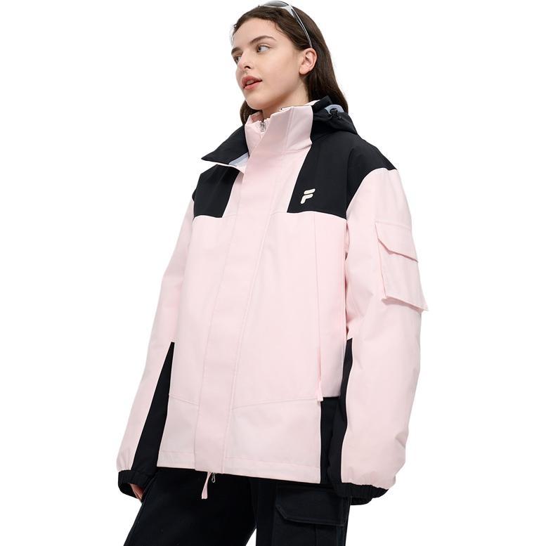 Fila FUSION FOB Down Jacket Unisex Happiness Pink T11U443908F-PK