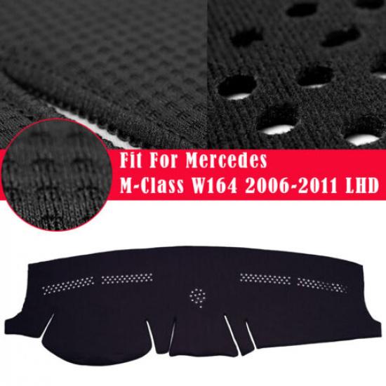 DashMat Dashboard Mat Cover Sun Visor Pad For Mercedes-Benz 06-11 M-Class W164