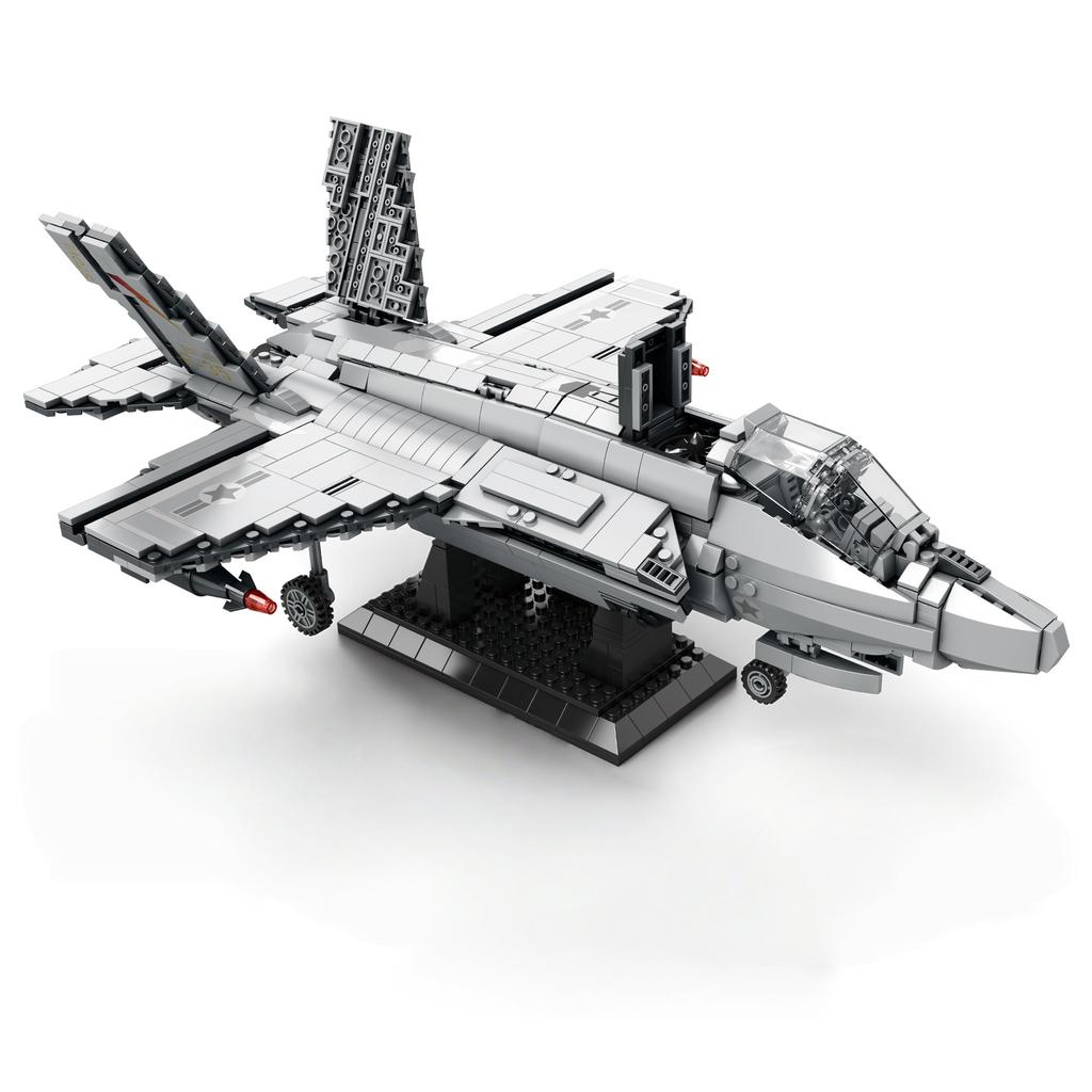 F-35 High-Quality Fighter High-Quality Jet High-Quality Series High-Quality Building High-Quality Block Construction set High-Quality Moc