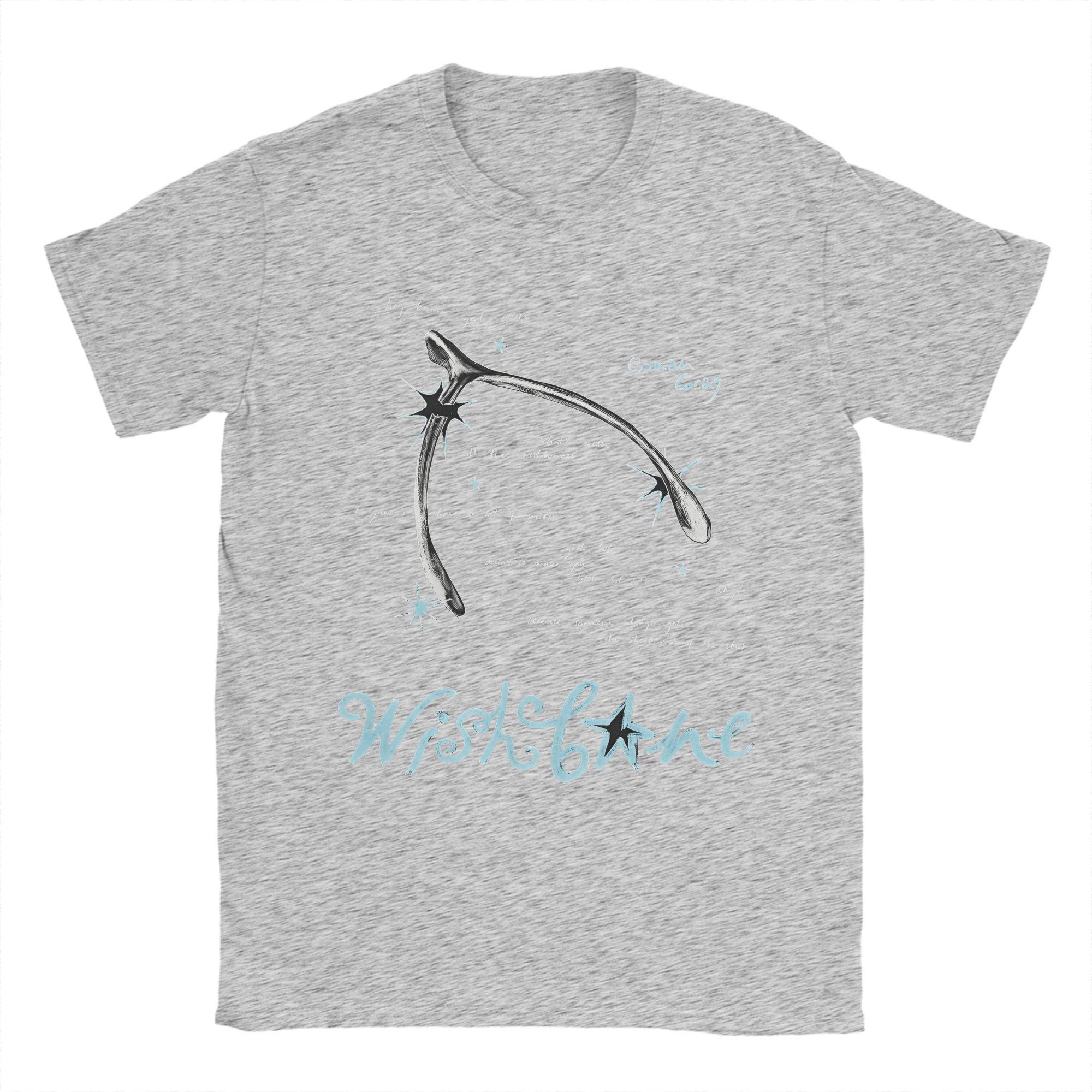 

Conan Gray Wishbone Album T-Shirt Summer Hip Hop T-Shirts Male 100 Cotton Crew Neck Oversized Tees Short Sleeves Funny Tops L