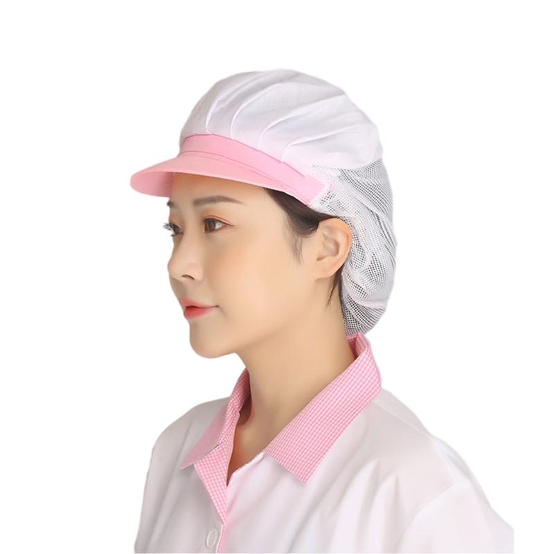 Restaurant Hotel Kitchen Bakery Cooking Cap Unisex Catering Work Hat Dust Proof