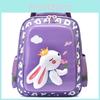 Adorable Cartoon Bunny 3d Hard Shell Kids Backpack Nylon Lightweight