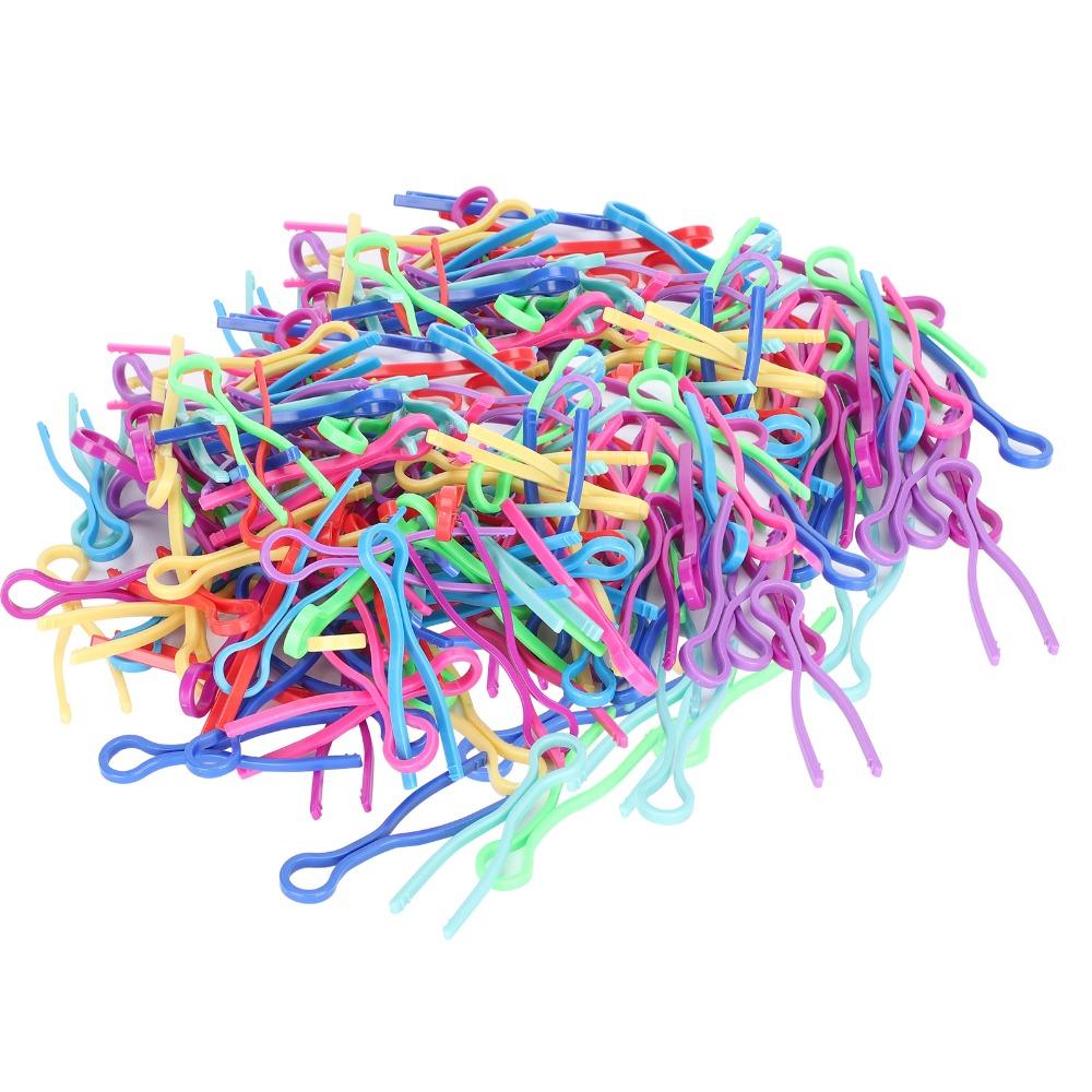 120pcs Thread Control Bobbin Thread Holders Colorful Bobbin Clips  Embroidery Supplies