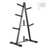 VEVOR Weight Plate Rack A Frame Weight Plate Tree for 1-Inch Weight Plates, Standard Weight Plate Tree, 500 Lbs Load Capacity