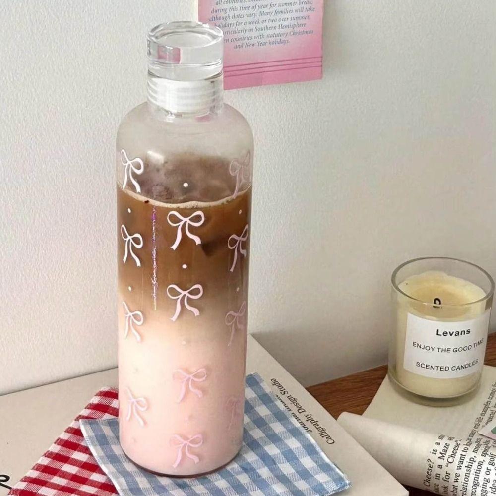 Plastik Plastikbecher 500ml Wasserbecher Niedliche Wasserflasche Saft Milch