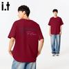 Fingercroxx IT Men's Loose Fit Cotton Short Sleeve T-Shirt
