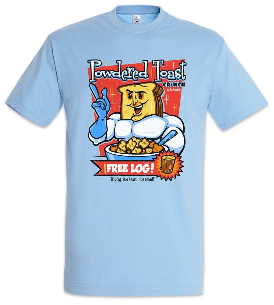 Powdered Toast Men Men's T-Shirt Ren TV Series Cartoon andStimpy And Fun Series