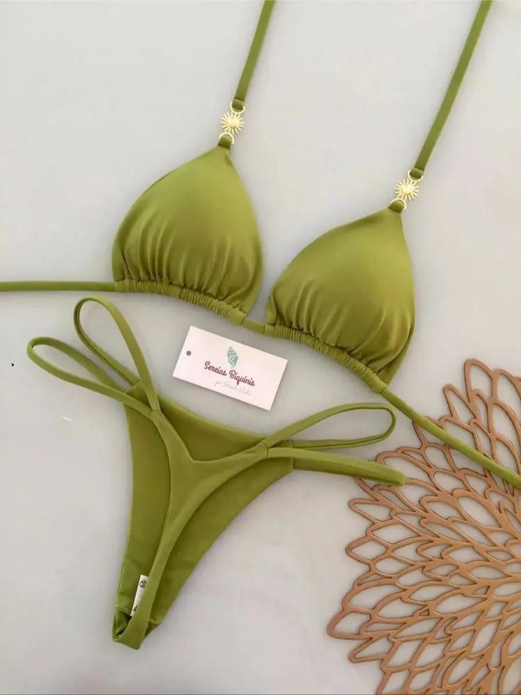 Micro Bikinis 2026 Push Up Women Swimsuit Sexy Swimwear Brazilian Bikini Set Thong Biquini Floral Swimsuit Print Beachwear