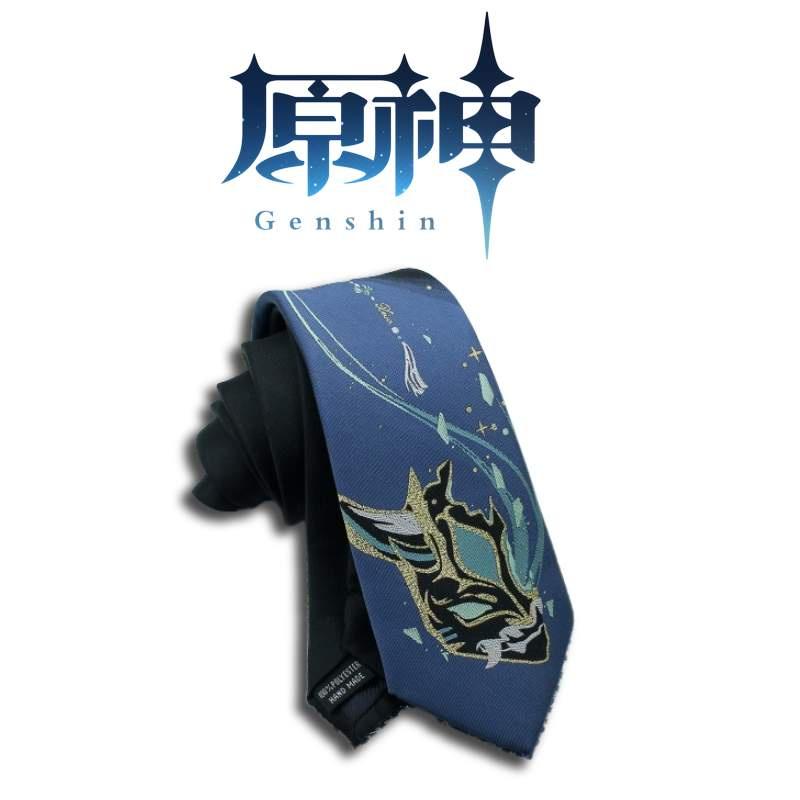 Auf Lager Xio Jk Krawatte Cosplay Kostüm Accessoire Cartoon Krawatte mit Xio Maske Krawatte