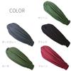 CHARM Plain Cross Bandana Turban Hairband Wide Perfect for Washing Your and More [Free Size/Khaki] Stylish, Fit, Face, Sports,