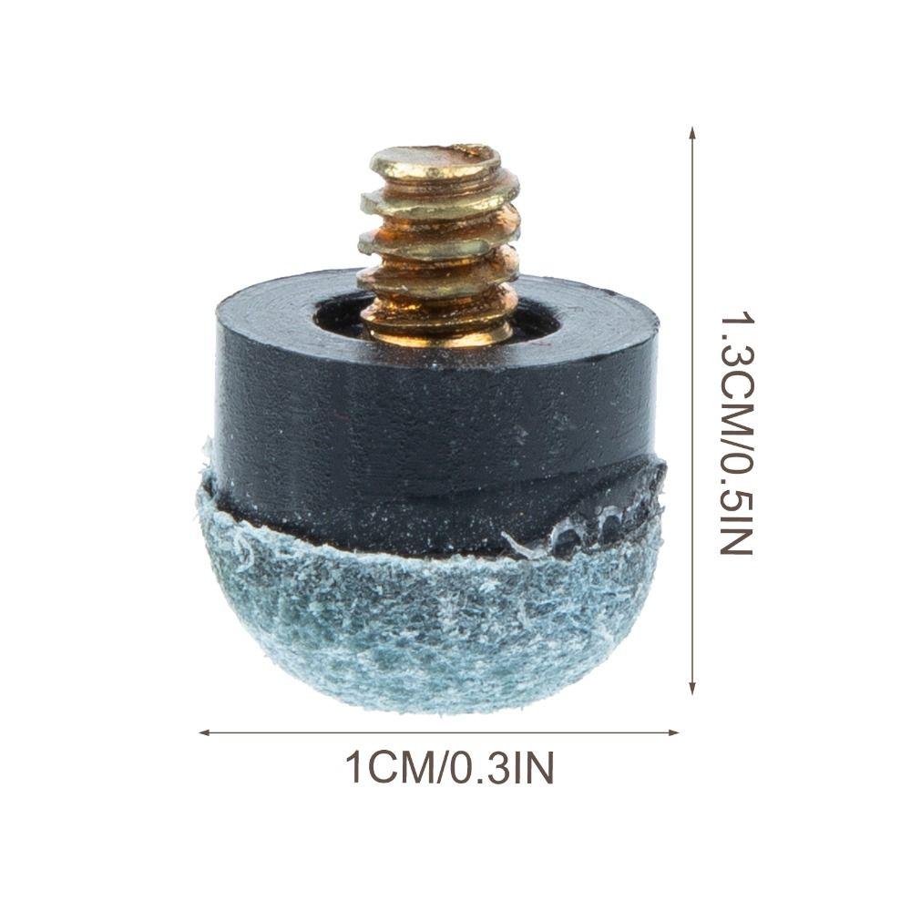 Ferrules Billiards Leather Head Snooker Billard Soft Kit Screw On Cue Tips Billard Cue Pool Tips