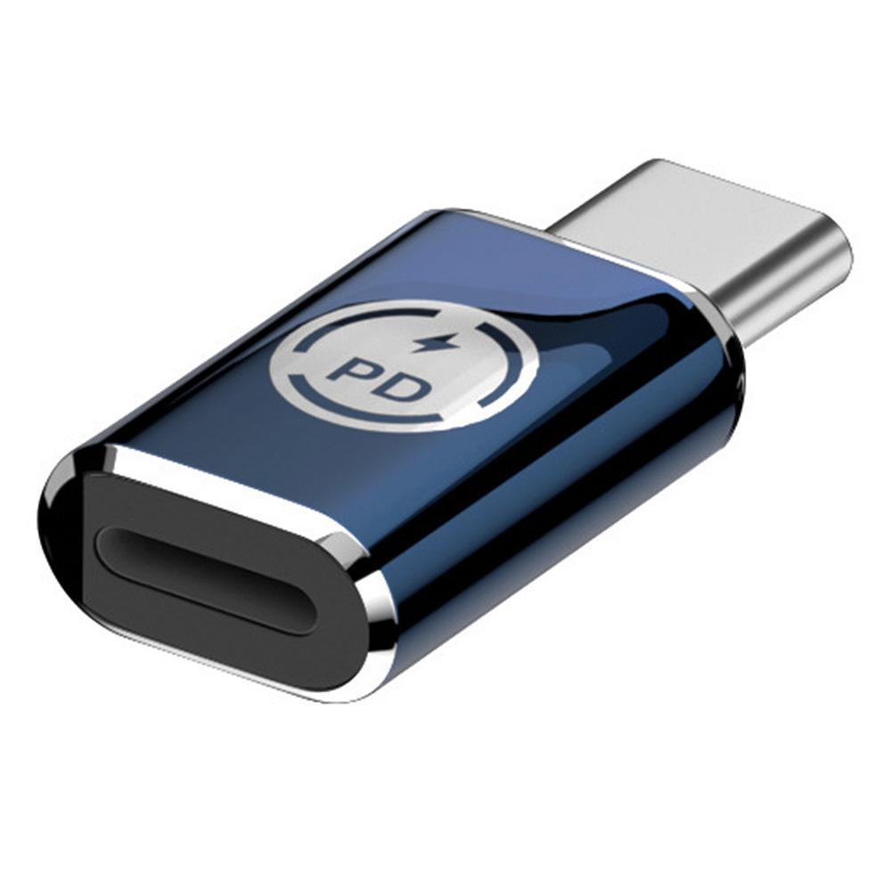 

U2-058-LT019 480Mbps USB-C Male to iP Female Converter High Speed Adapter for iPhone Type-C Devices As Shown A