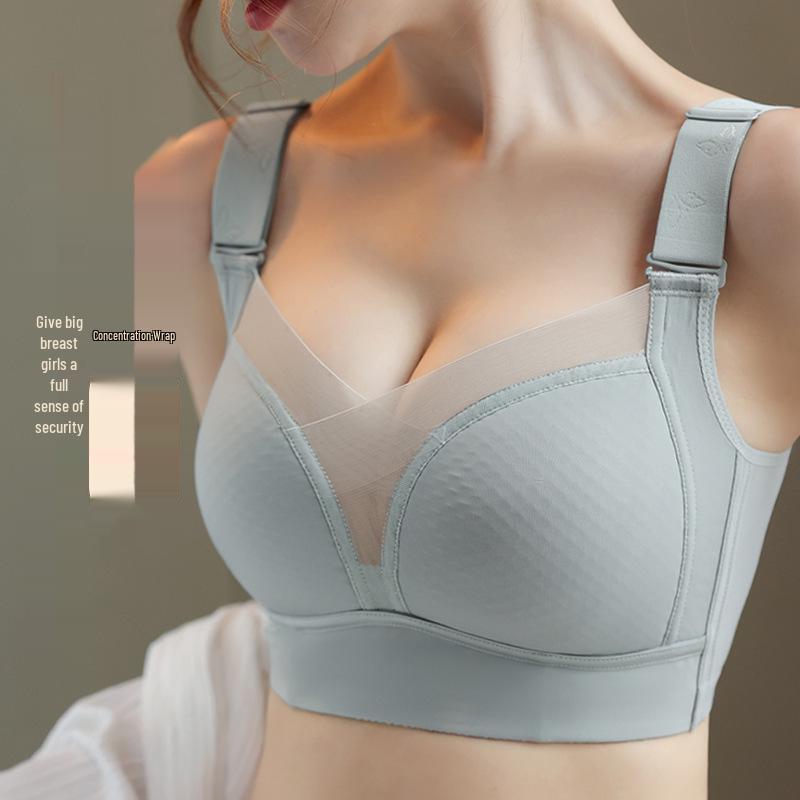 

Seamless Wire-Free Push-Up Bra for Women - Summer Thin Style with Side Support 40/90D