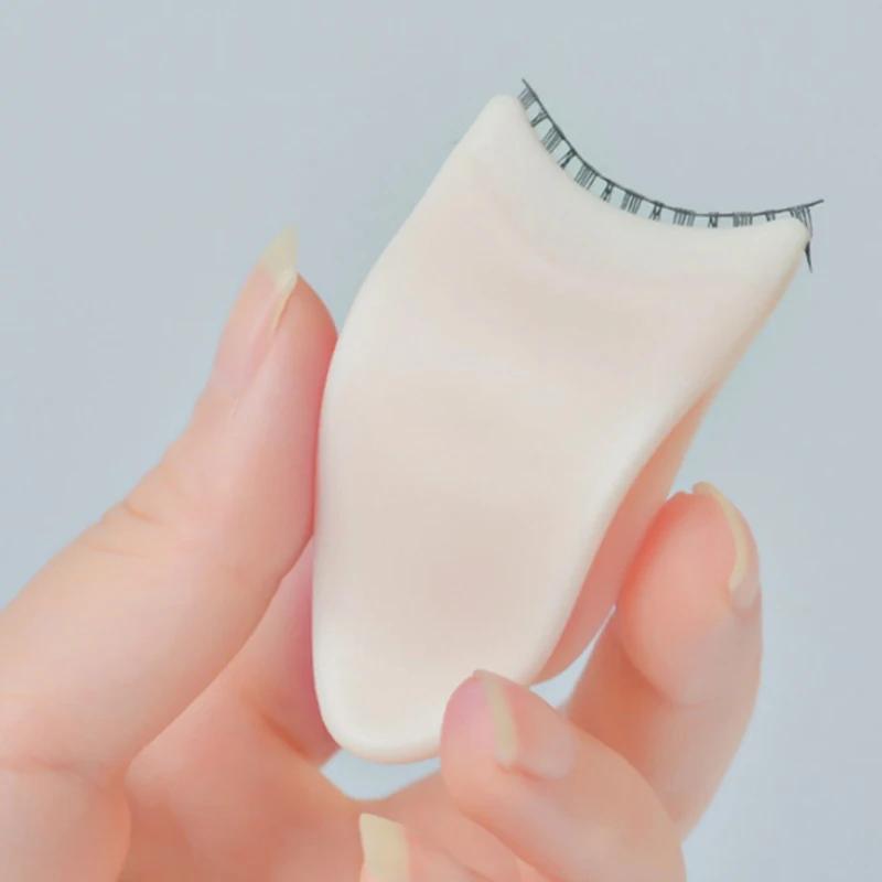 1 Stück Falsche Wimpern Assistent Tragbare Wimpern Applikator Pinzette Augen Make-Up Werkzeuge für Vollstreifen Wimpern und Segmentierte Wimpern