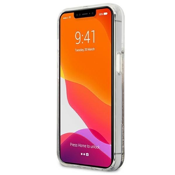 Guess Guhcp13Xlg4Ggo Iphone 13 Pro Max6,7 Złoty/Gold Hardcase 4G Big Liquid Glitter