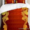 Drachen Bettwäsche Set Für Schlafzimmer Bett Zuhause Chinesisches Erbe Historisch Asiatisch Östliches Motiv W Bettbezug Deckenbezug Und Kissenbezug