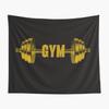 Fitness Tapestry Lifting Dumbbell Tapestry Workout Vintage Design Tapestries Wall Hanging for Bedroom Living Room Decoration