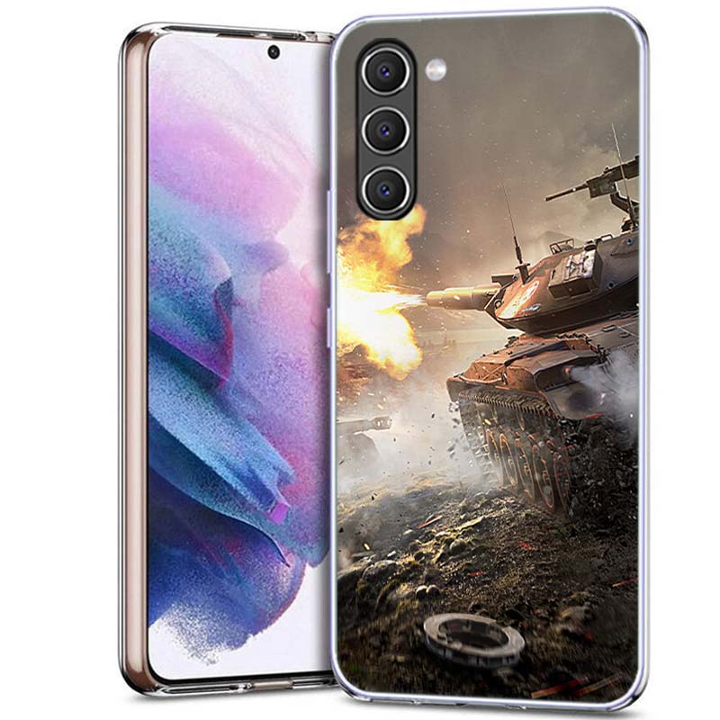 World of Tanks Phone Case for Samsung A17 A37 A57 A55 A35 A25 A15 A54 A14 A24 A34 A13 A23 A33 A53 A07 A05S A04S A03 A73 Galaxy N