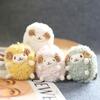 Cute Charming Plush Sheep Keychain Soft Fuzzy Bag Charm Stuffed Toy Animal