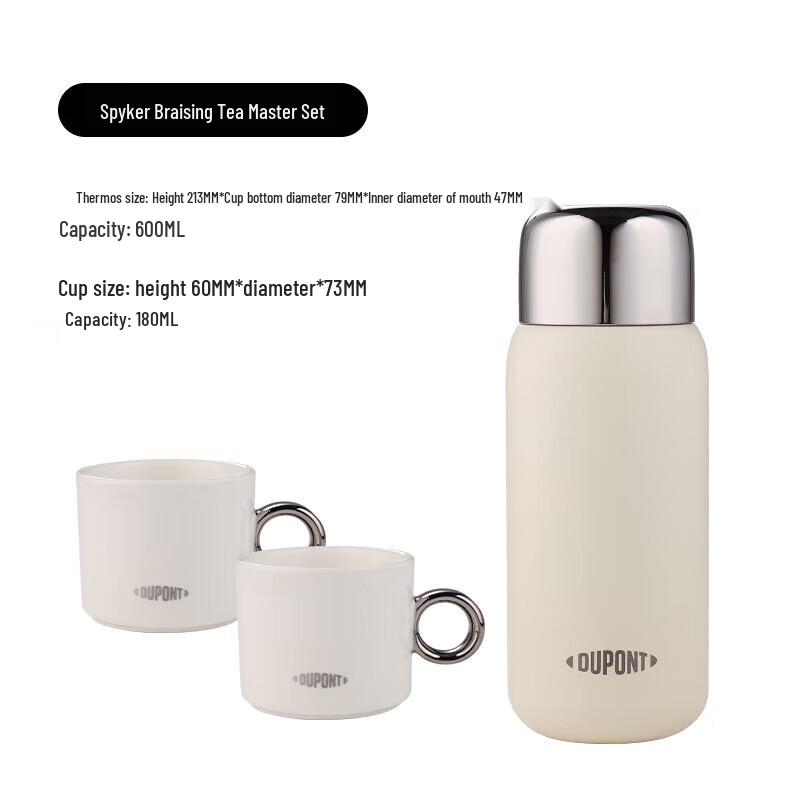 DuPont 600ml Insulated Thermos with Sejak Tea Master Set