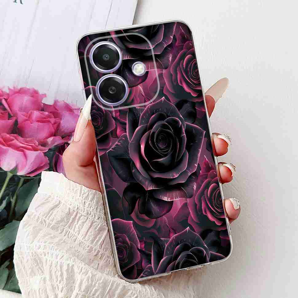 For Oppo A3 4G CPH2669 Funda Popular Painted Soft Silicone Phone Case For Oppo A3X A3 X 5G CPH2681 Back Cover Casing