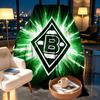 Borussia Monchengladbach Print Blanket - Soft & Comfortable, for Bedroom, Travel, Sofa, Home Decoration - Birthday Christmas Gift for Friend