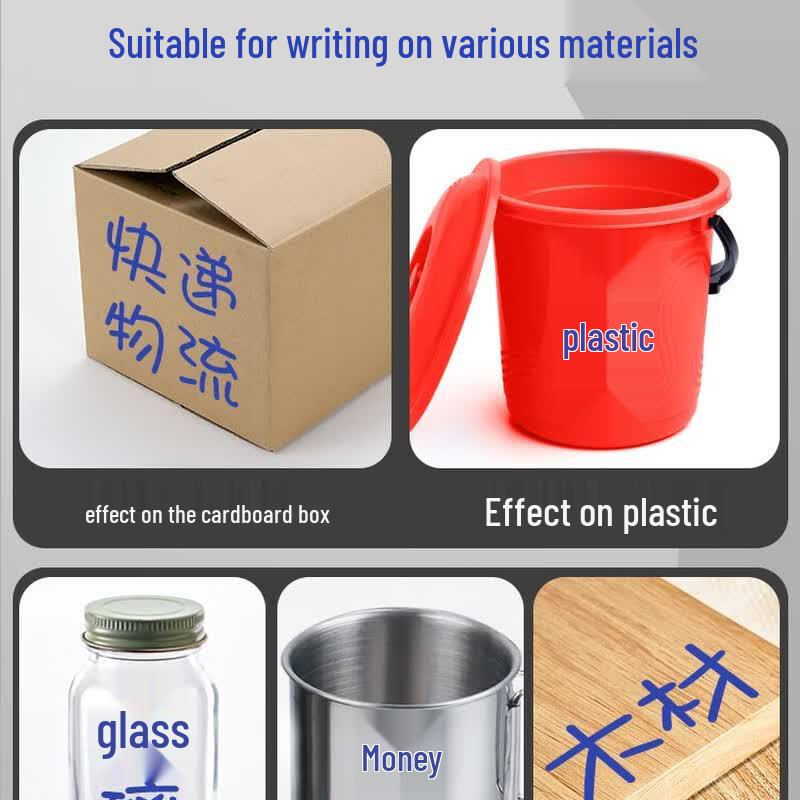 Dual-Tip Oil-Based Marker Pen
