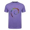 T-shirt Debian Unisex Casual Cotone Manica Corta Estate Sistema Operativo Linux Magliette Unisex Top