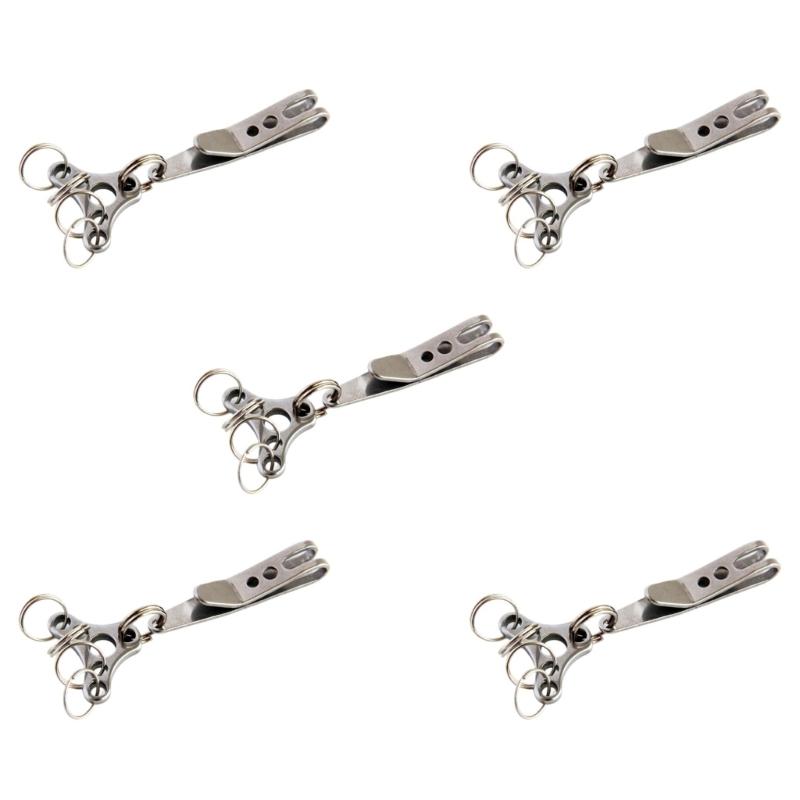 

Zinc Alloy Rings Carabiner Bag Suspension Clip Outdoor Quicklink Tool Keychains Camping Equipment Multitool with Keyring
