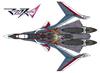 Hasegawa Macross Series Macross Delta Siegfried Arad Machine Scale Plastic Model 65861 VF-31S 1/72