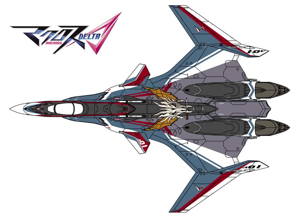 Hasegawa Macross Series Macross Delta Siegfried Arad Machine Scale Plastic Model 65861 VF-31S 1/72