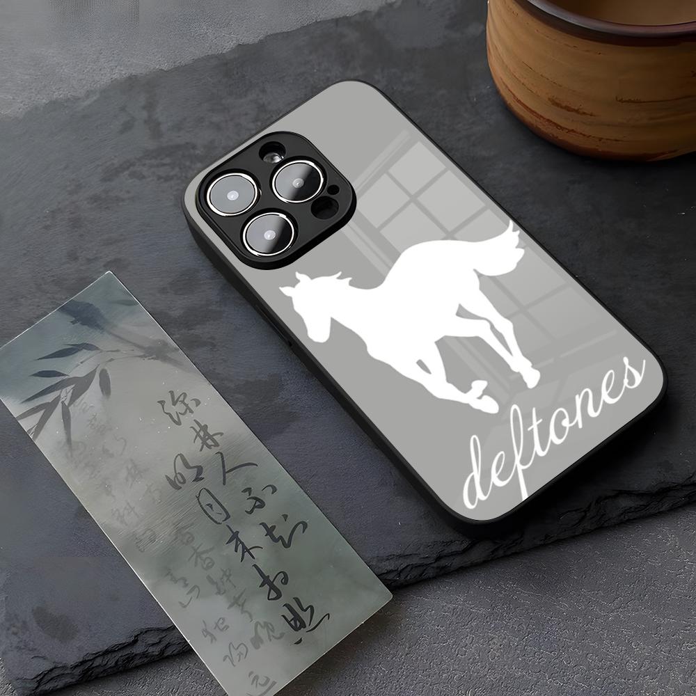Fashion Deftones Phone Case Tempered Glass For IPhone 13 17 14 16 12 15 11 Pro XS Max Plus Mini X XR SE2020 Coque