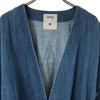Converse TOKYO Long Sleeve Denim Gown Coat Women Used