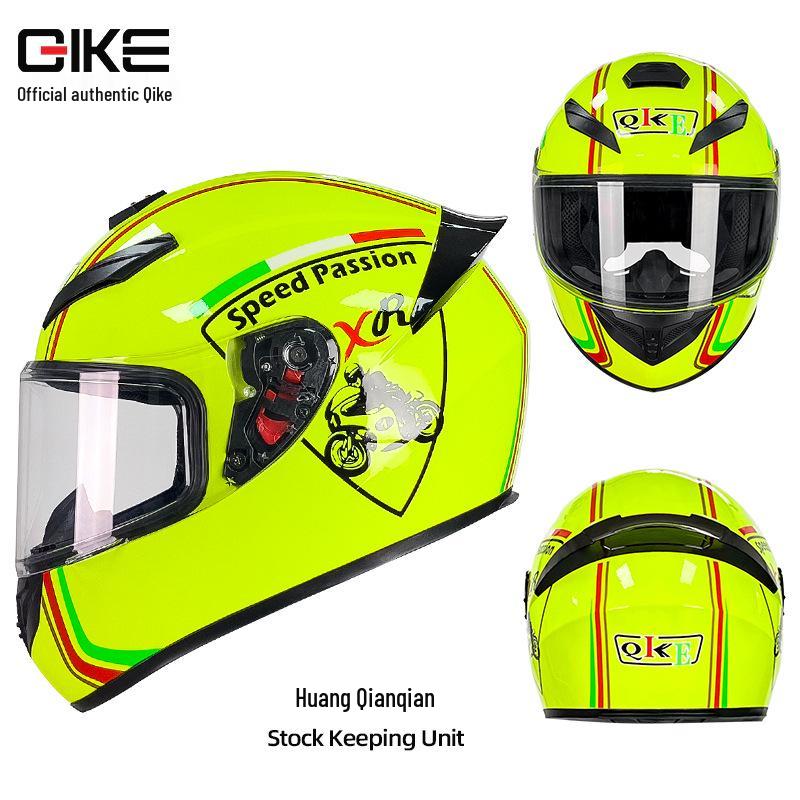 Riding K Unisex Bluetooth Motorcycle Helmet - Full Face, Winter & All-Season Safety for Electric Vehicles