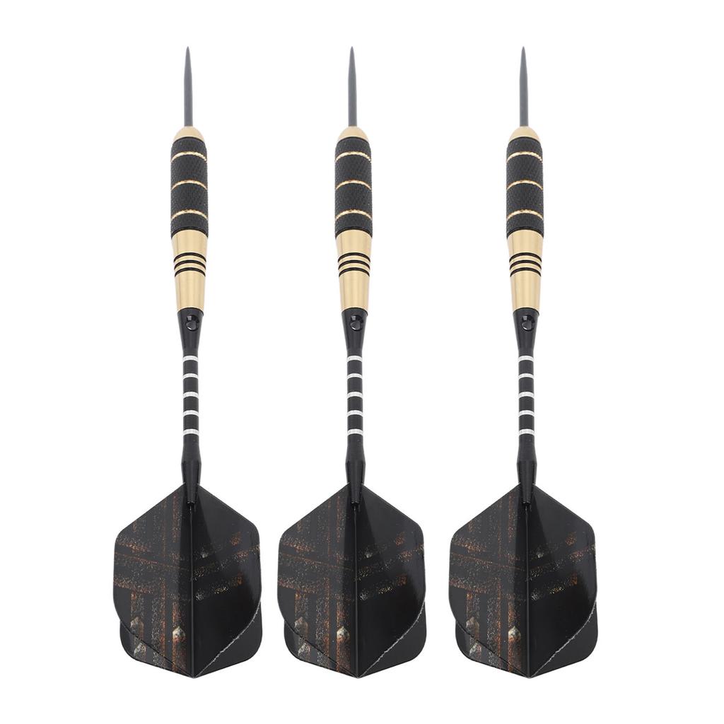 Darts Set Metal Tip Iron Aluminium Anti Slip Pattern Professional Metal Darts with Carrying Case for Beginners Sports