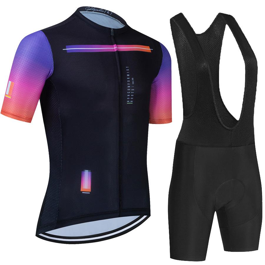 Summer Short-Sleeved Cycling Suit, Mountain Biking Sports Cycling Equipment