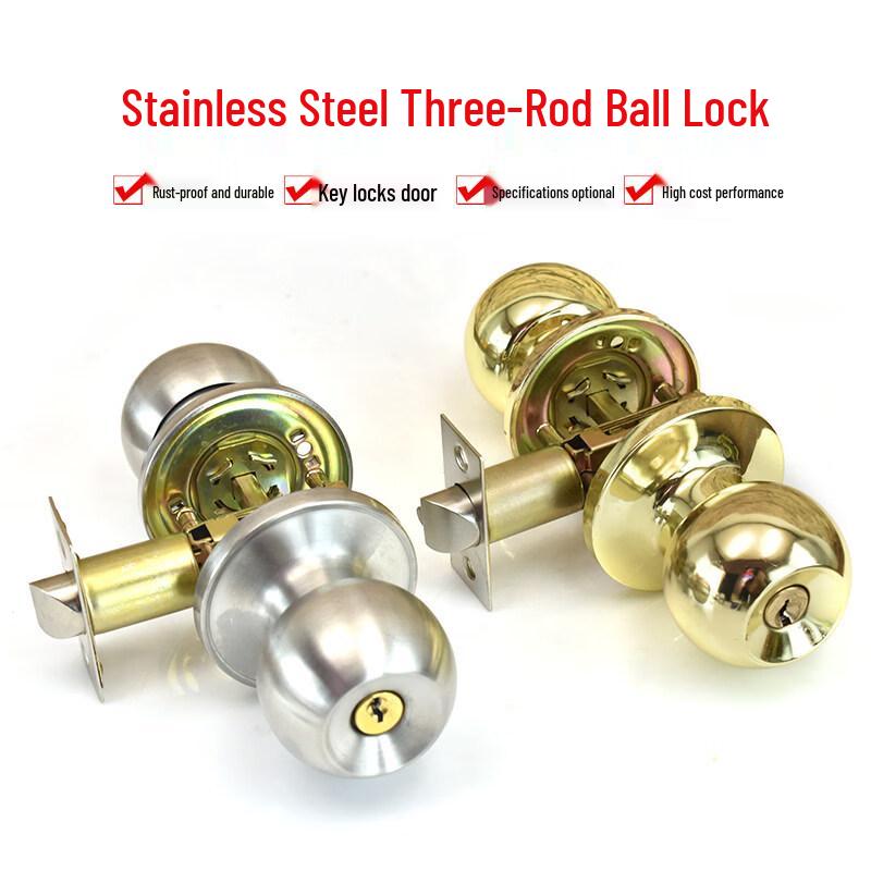 Jushun Stainless Steel Spherical Door Lock