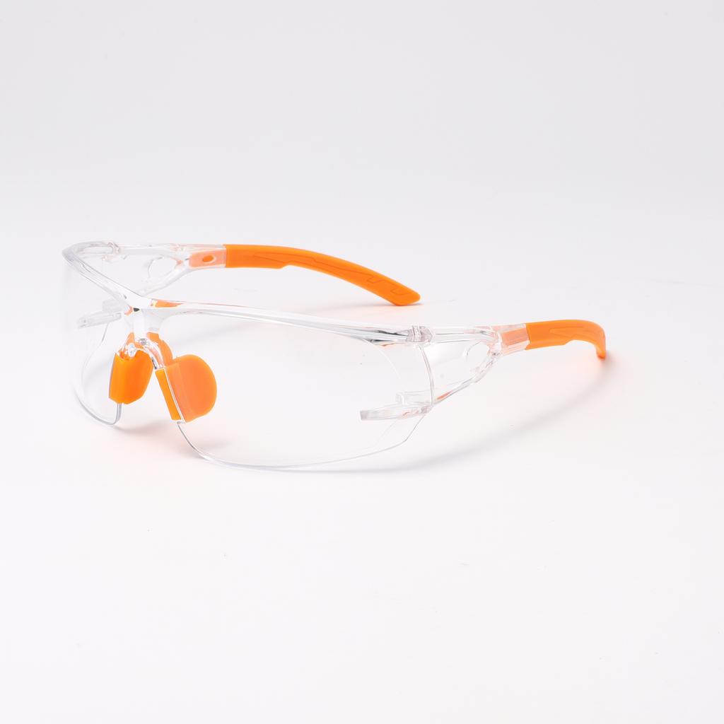 Transparente bunte Schutzbrille, Unisex Anti-Beschlag Arbeitsbrille, Geeignet für Bauwesen, Labor, Radfahren und Outdoor-Sportarten