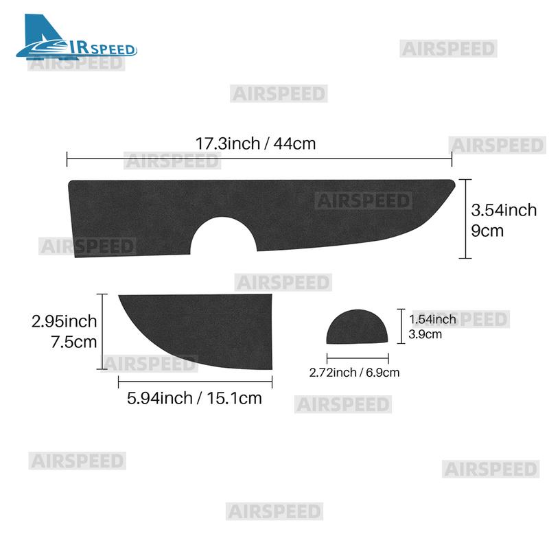 Oberes Wildleder für Abarth 595/695 2012-2024 Fiat 500 2008-2024 Aufkleber LHD RHD Auto Beifahrerbox Innenverkleidung Zubehör