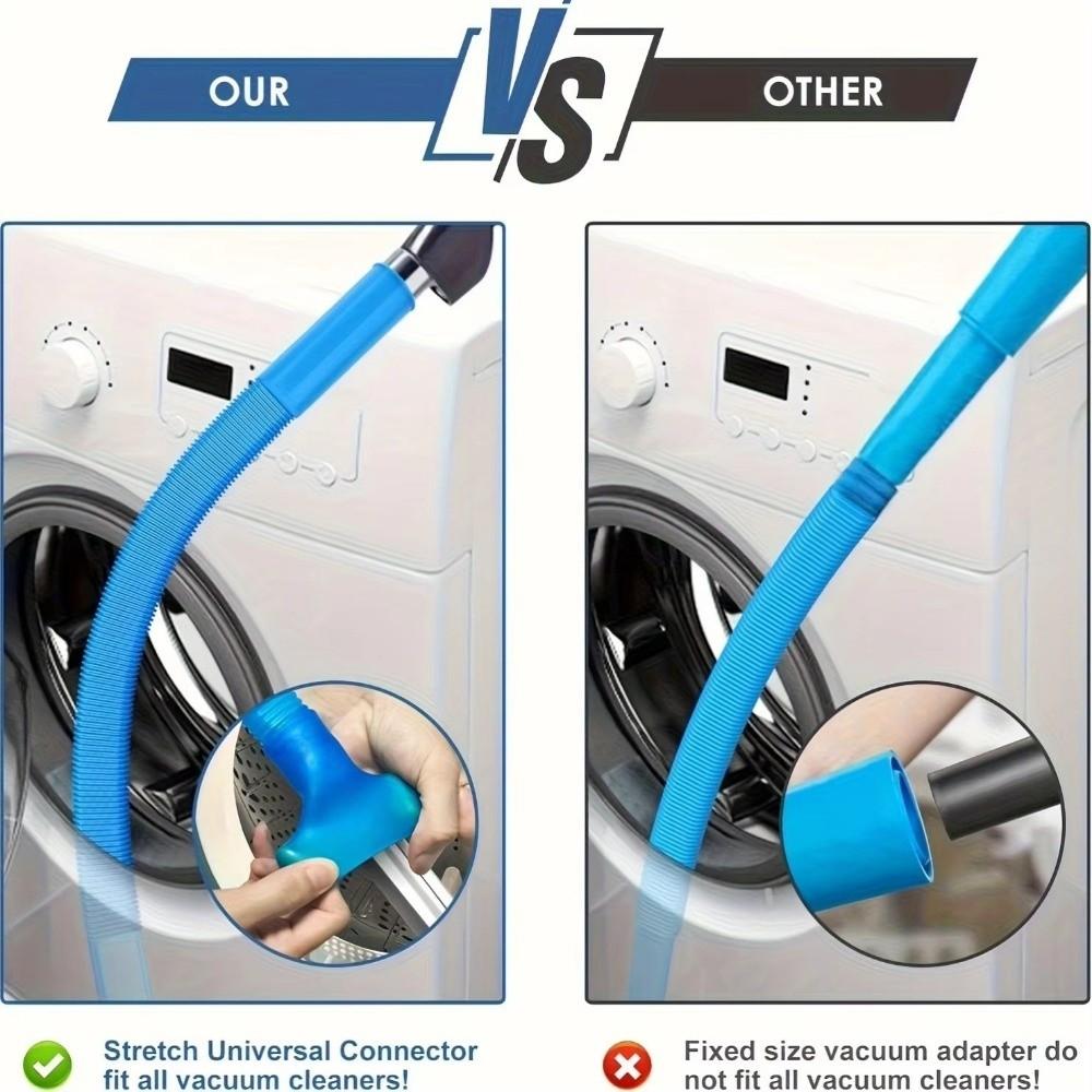 Universal Vacuum Hose Attachment Drying Machine Exhaust Cleaner Hose Cleaning Supplies