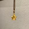 Golden Star Moon Necklace: Chinese Style, Versatile Woven Clavicle Chain
