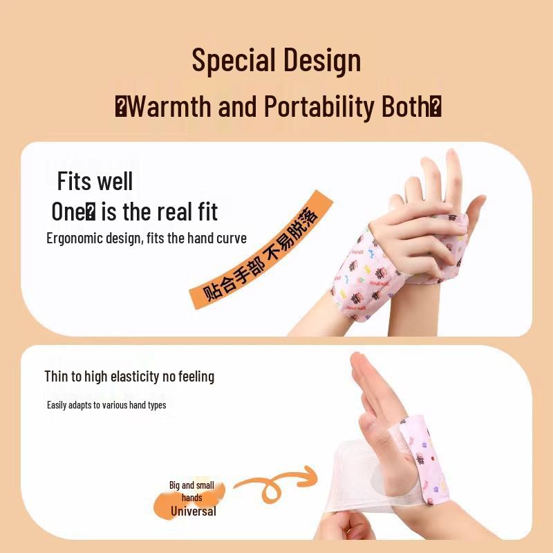 10-Pack [Intro Offer 0.01 Free Shipping] Wearable Hand Warmer Stickers for Kids - Self-Heating Winter Gloves